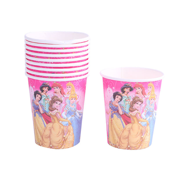 Paper cups  Princesses themed for sale online in Dubai