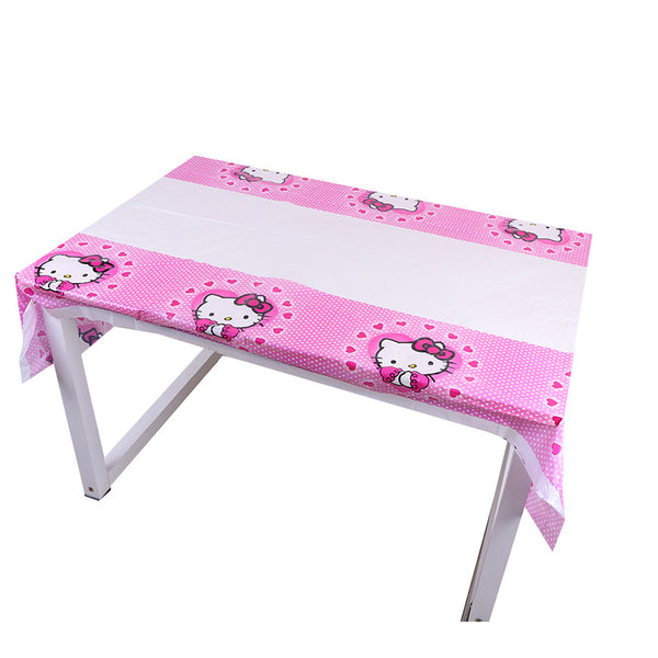 Table cover hello kitty themed for sale online in Dubai