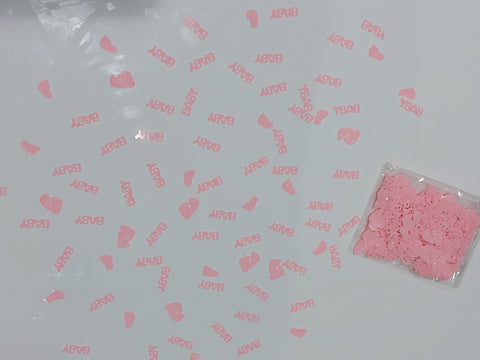 Pink new born baby confetti for sale online in Dubai
