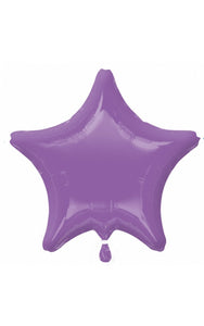 Lilac Color Star Shaped Balloon - 18" - PartyMonster.ae