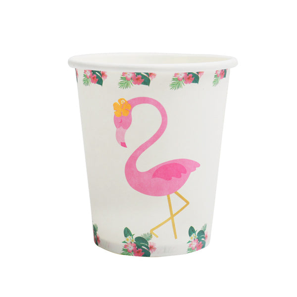 Paper cups Flamingo themed for sale online in Dubai
