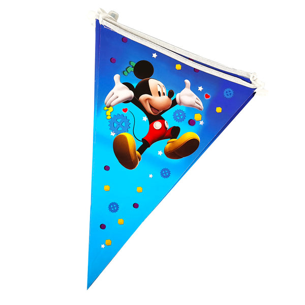 Flag banner bunting Mickey Mouse themed for sale online in Dubai