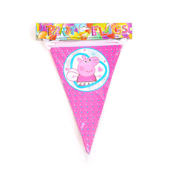 Flag banner bunting Peppa Pig themed for sale online in Dubai