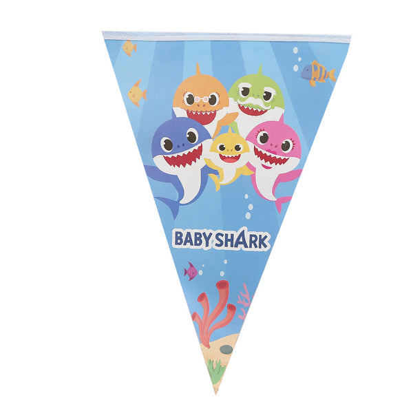 Flag banner bunting  Baby Shark themed for sale online in Dubai