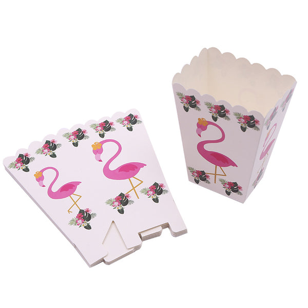 Popcorn Boxes Flamingo themed for sale online in Dubai