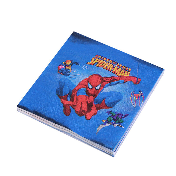 Tissue Napkins Spiderman themed for sale online in Dubai