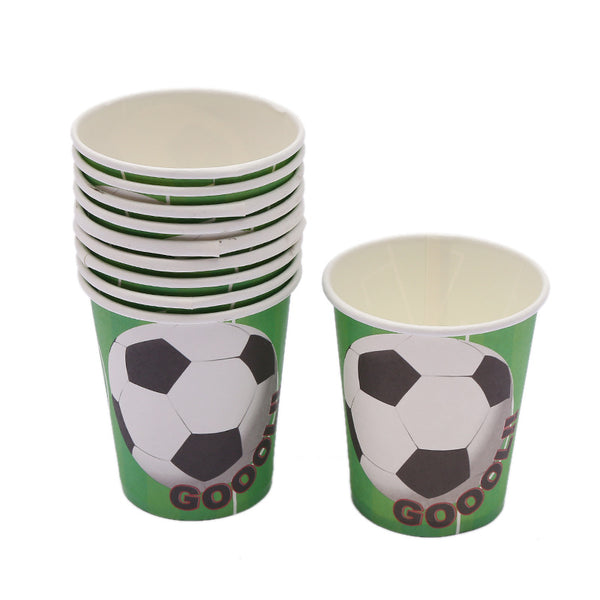 Paper cups football themed for sale in Dubai