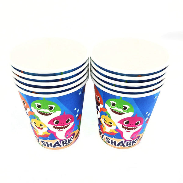 Paper cups  Baby Shark themed for sale online in Dubai