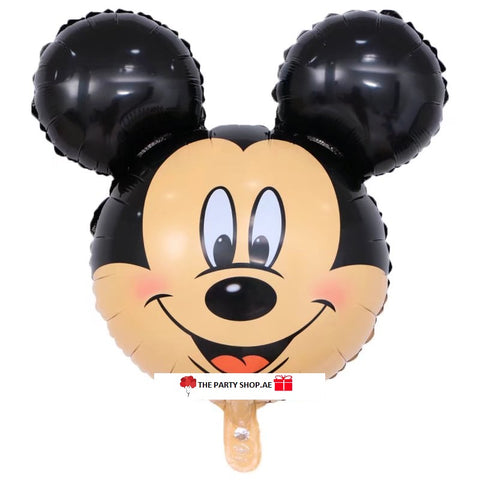 Mickey Mouse Face Balloon- 31in - PartyMonster.ae