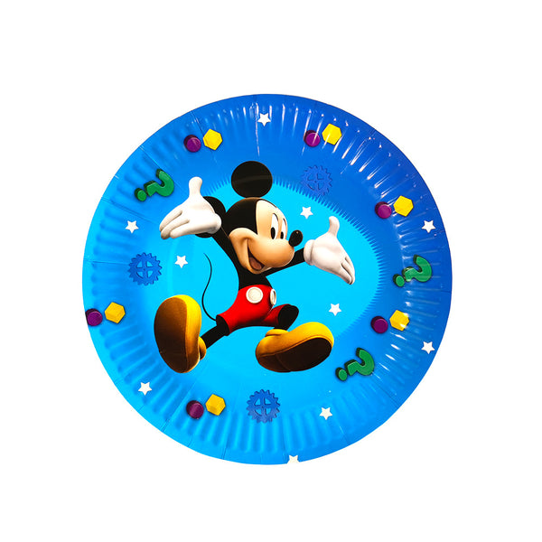 Paper plates Mickey Mouse themed for sale online in Dubai