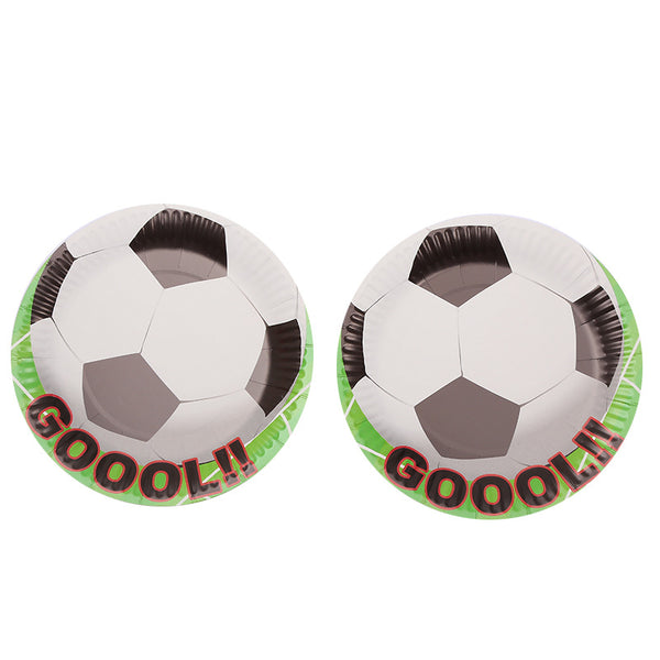 Paper plates football themed for sale in Dubai