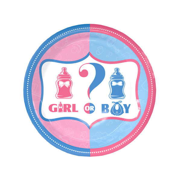 Paper Plates gender reveal theme for sale online in Dubai
