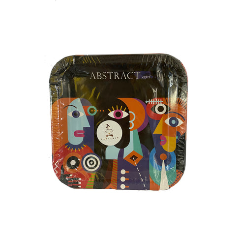 Abstract Art Paper Plates for sale in Dubai
