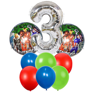 Avengers any number balloons bouquet - PartyMonster.ae