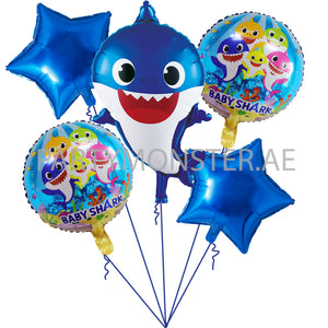 Baby shark themed balloons for sale online in Dubai