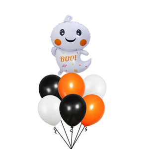 Boo ghost balloons bouquet