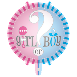 gender reveal foil balloon for sale online in Dubai