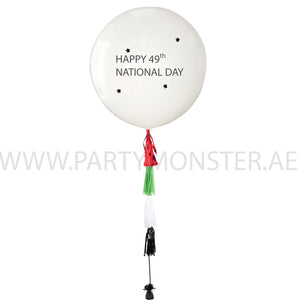 customized UAE national day balloons for sale online in Dubai