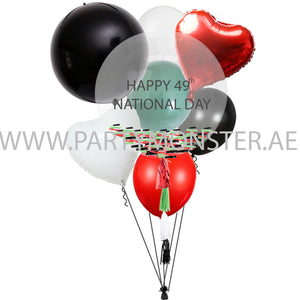 UAE National day balloons bouquet for sale online in Dubai