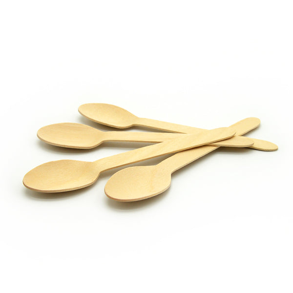 Disposable wooden spoons for sale online in Dubai