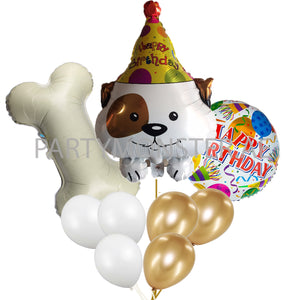 Doggy Love birthday balloons bouquet - PartyMonster.ae