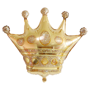 golden crown foil balloon for sale online in Dubai