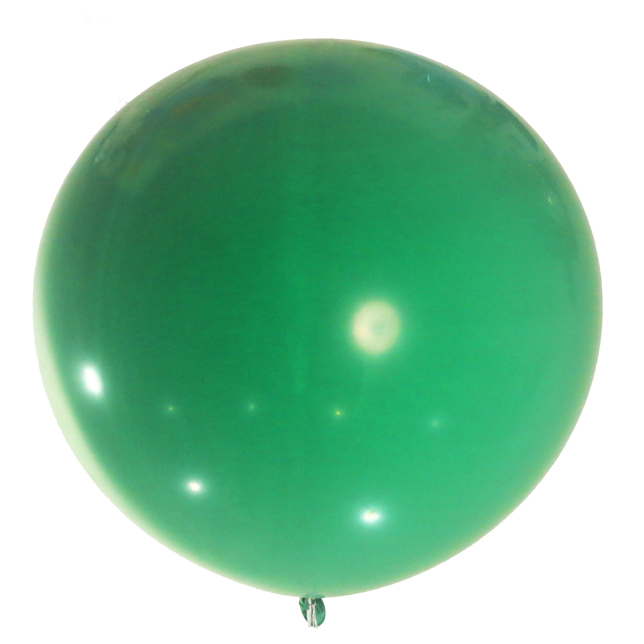 green 36 inches latex balloon with helium for delivery all over Dubai