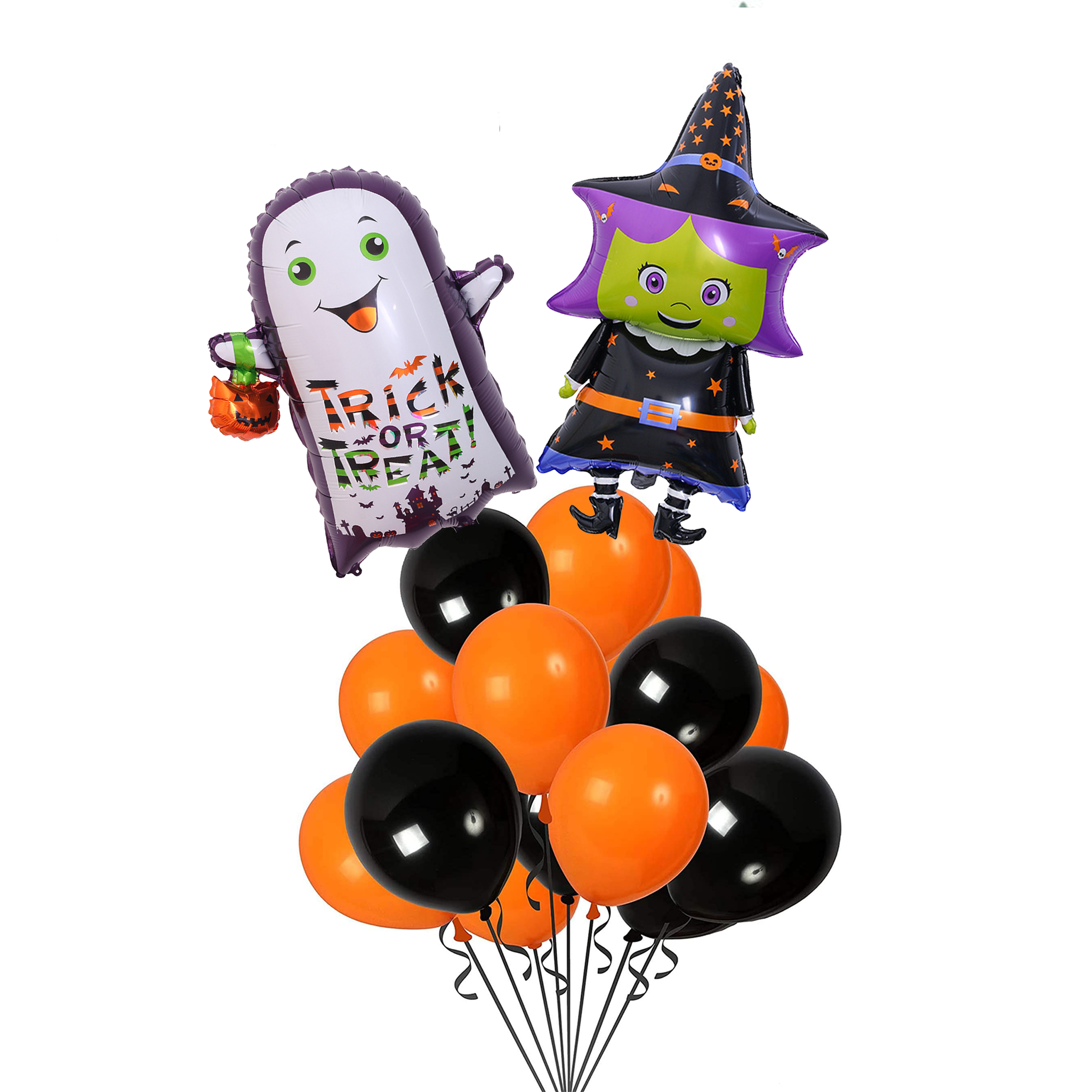 Halloween Witch Balloons Bouquet