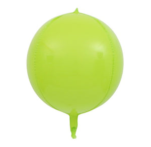 3D Orbz Foil Balloon Green Macaroon- 24in - PartyMonster.ae