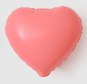 Pink Macaroon Heart Shaped Balloon - 18in - PartyMonster.ae