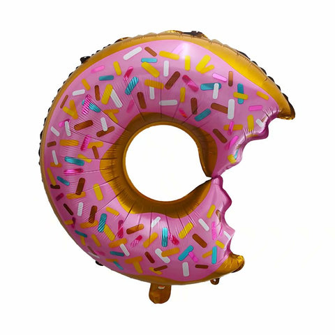 Donut Shaped Foil Balloon - 20in - PartyMonster.ae