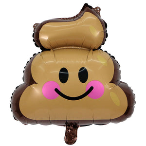 Chocolate Ice Cream Emoji - 24in - PartyMonster.ae