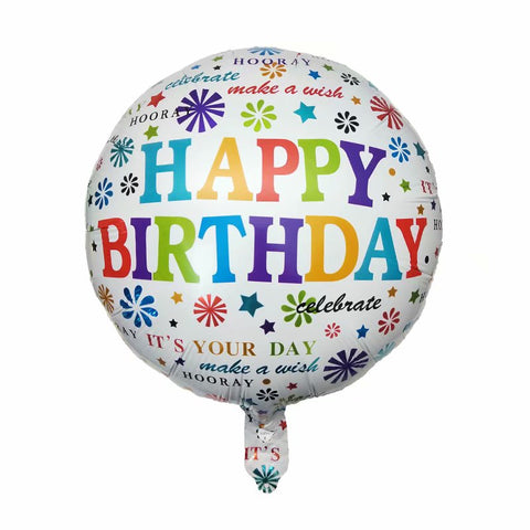Birthday Quotes Foil Balloon - 18in - PartyMonster.ae