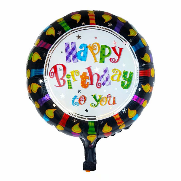 Birthday mix foil balloons bouquet - PartyMonster.ae
