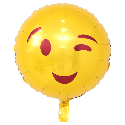 Emoji Winking - 18in - PartyMonster.ae