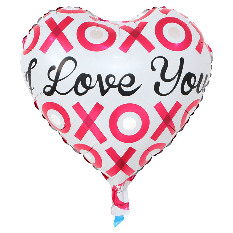 I Love You XOXO (Heart Shape) - 18in - PartyMonster.ae