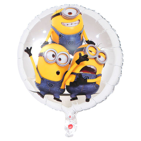 Minion Trio Silver Foil Balloon - 18in - PartyMonster.ae