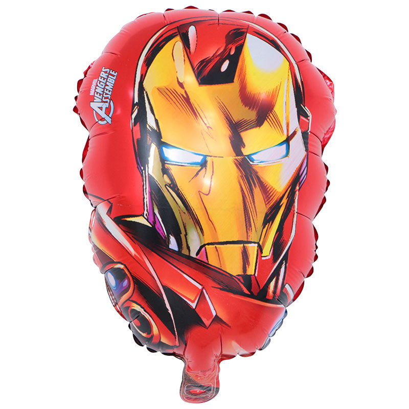 Ironman Face Foil Balloon - 17in - PartyMonster.ae