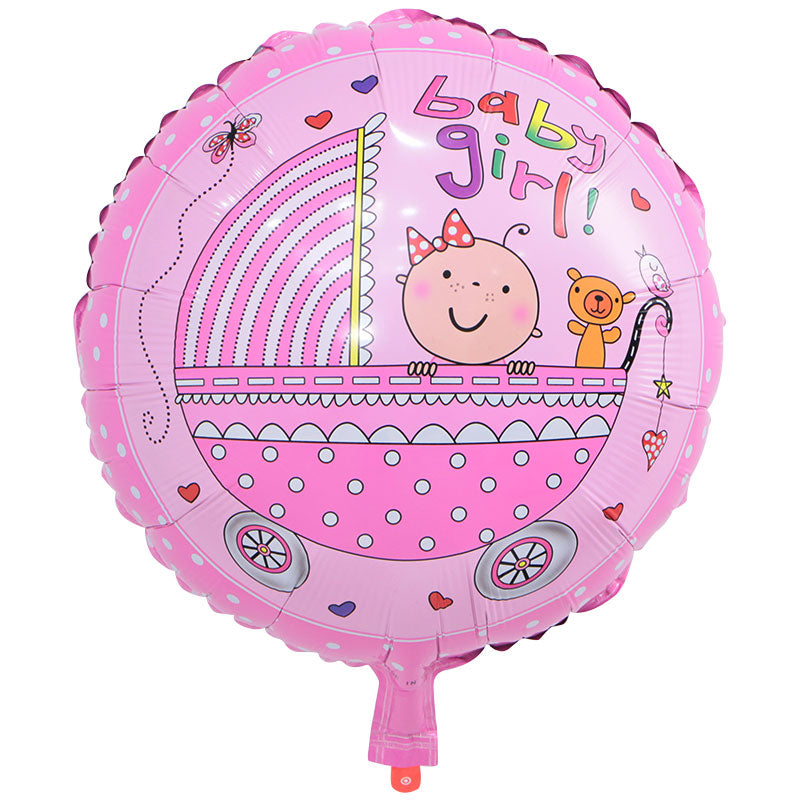 Baby Girl Foil Balloon - 18in - PartyMonster.ae