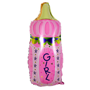 It's A Girl Baby Bottle - 32in - PartyMonster.ae