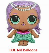 LOL Doll Shaped Foil Balloon - PartyMonster.ae