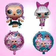 LOL Doll Shaped Foil Balloon - PartyMonster.ae
