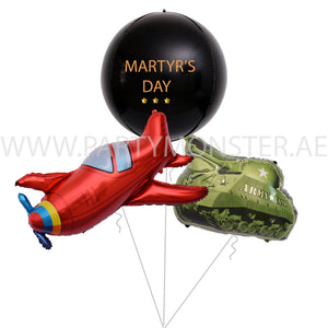 martyr's Day balloons delivery in Dubai
