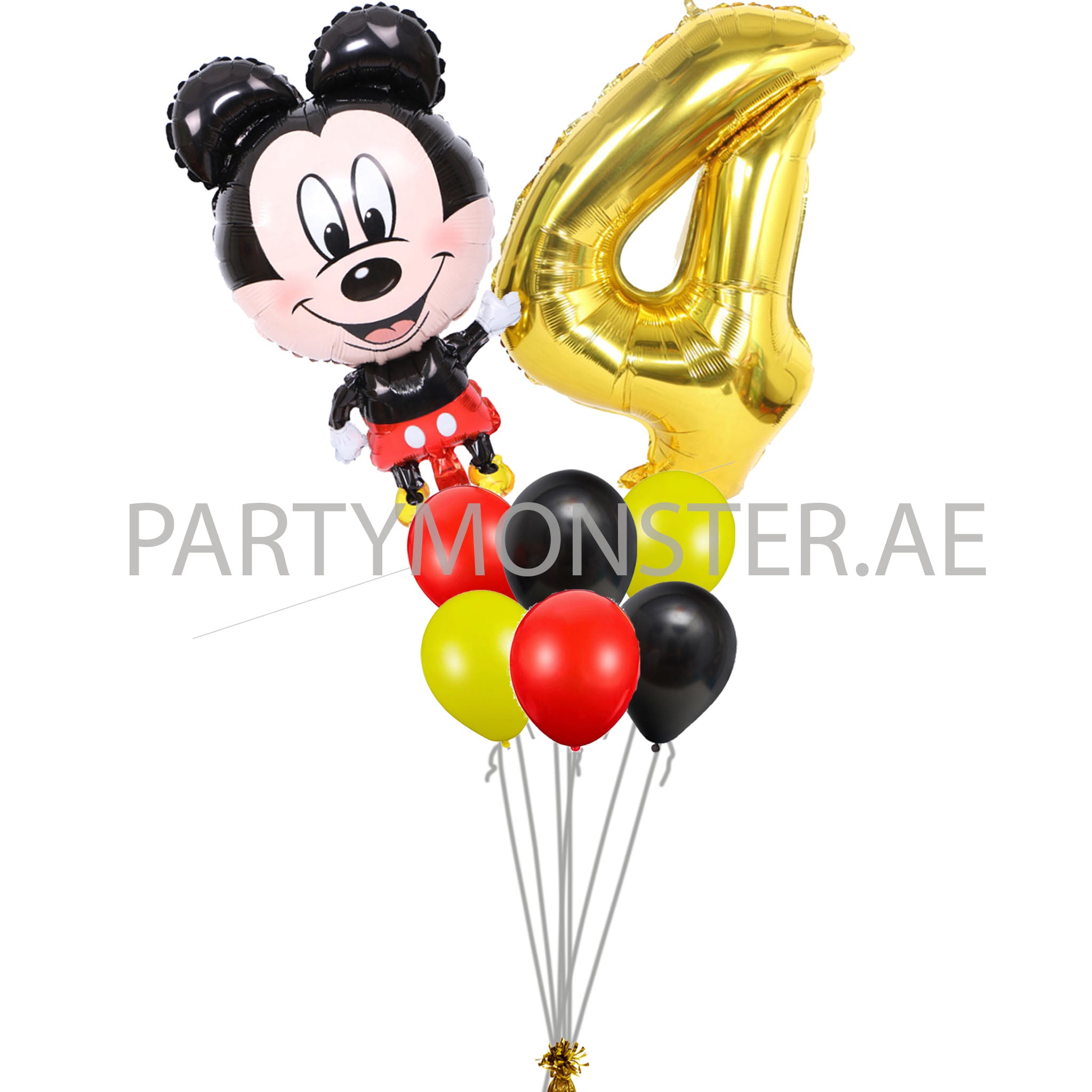 Mickey and Minnie Mouse