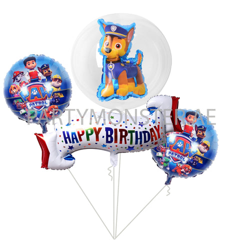 paw patrol birthday balloons delivery in Dubai