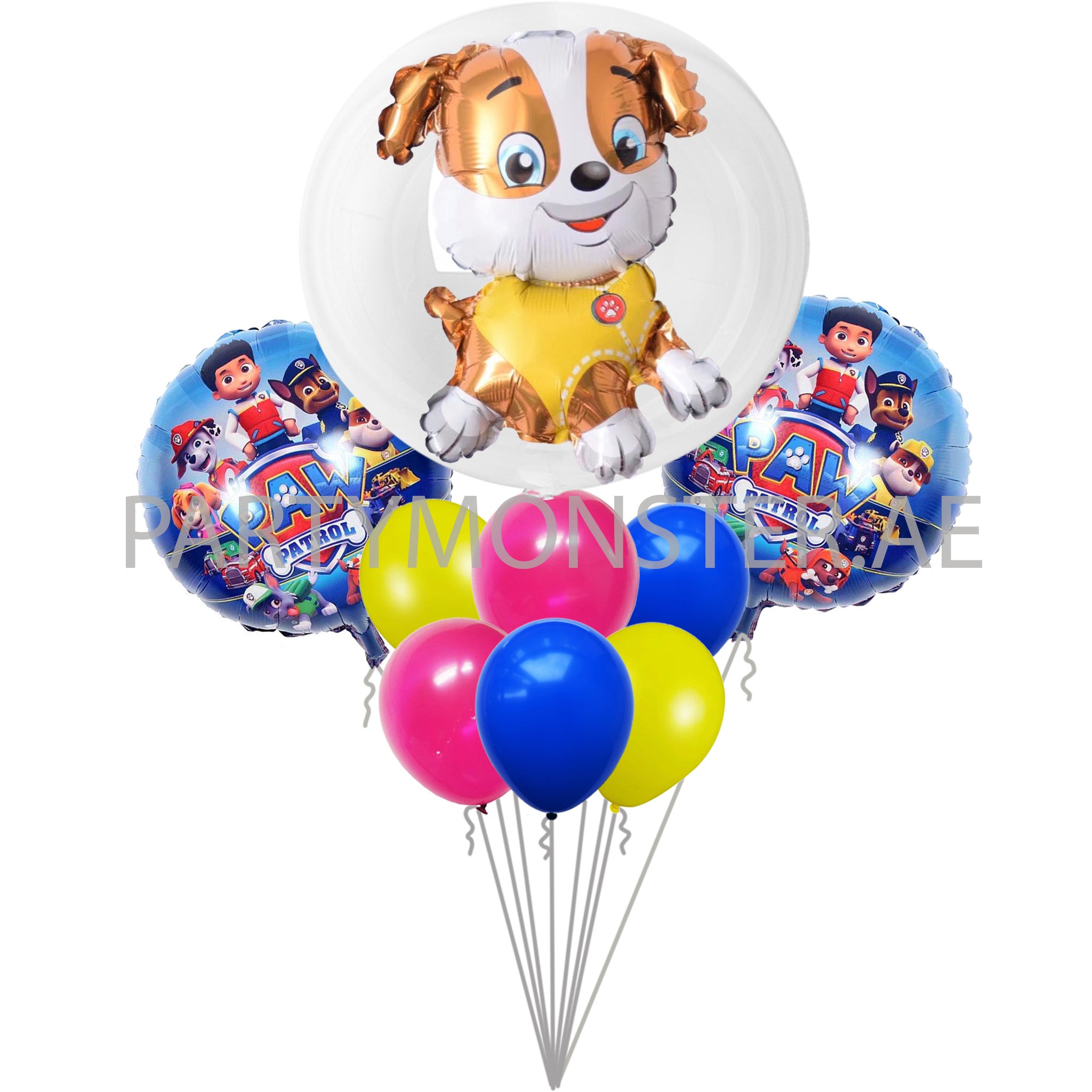 Paw Patrol Mixed Balloons Bouquet delivery in Dubai