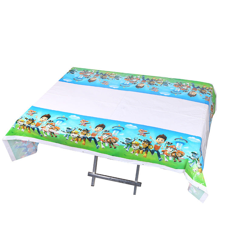 Paw Patrol themed table cover - PartyMonster.ae