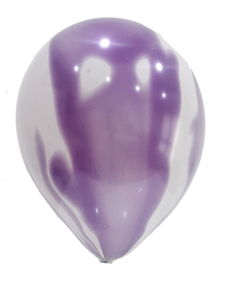Purple marble latex balloon for sale online in Dubai