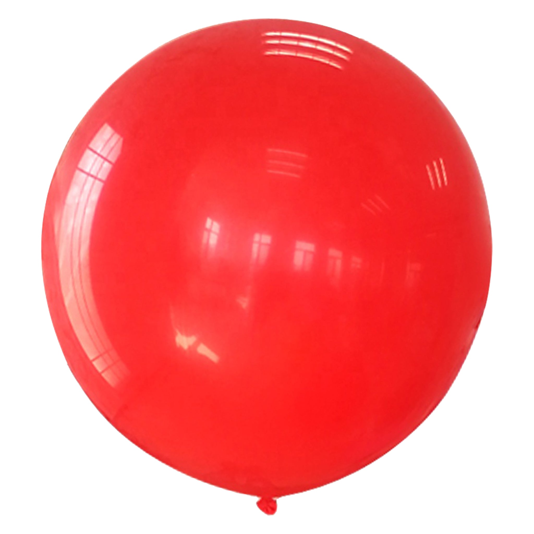 red 36 inches big sized latex balloons for sale online in Dubai