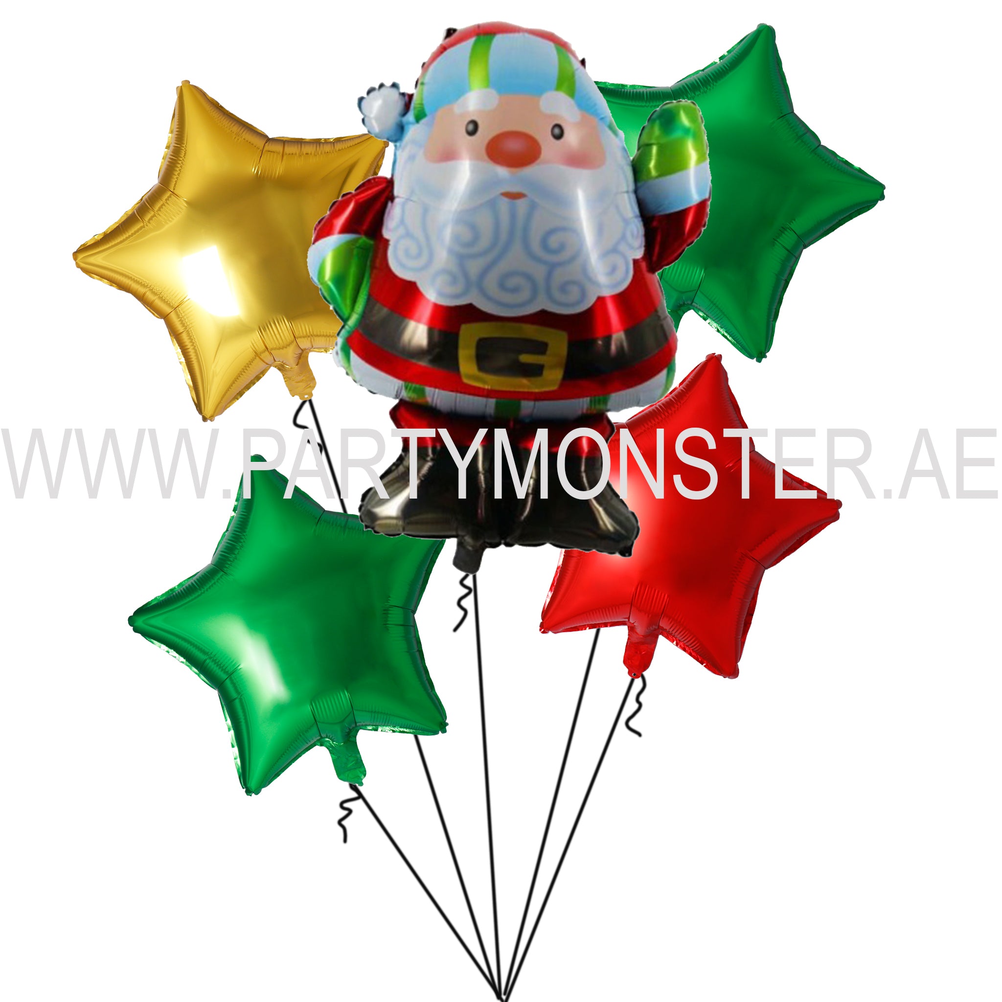 Santa Claus Balloon Bouquet